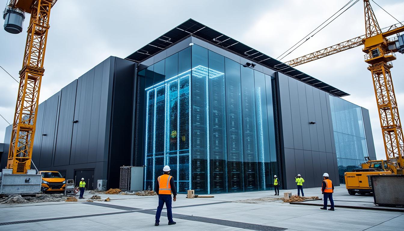 acs construirá un mega centro de datos de 13.000 millones de euros para oracle, openai y vantage, impulsando la innovación tecnológica y el almacenamiento avanzado en españa.