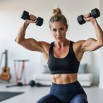 descubre 5 ejercicios sencillos para tonificar tus brazos a los 50 años y lucir una figura fuerte y saludable. ¡es fácil y efectivo!