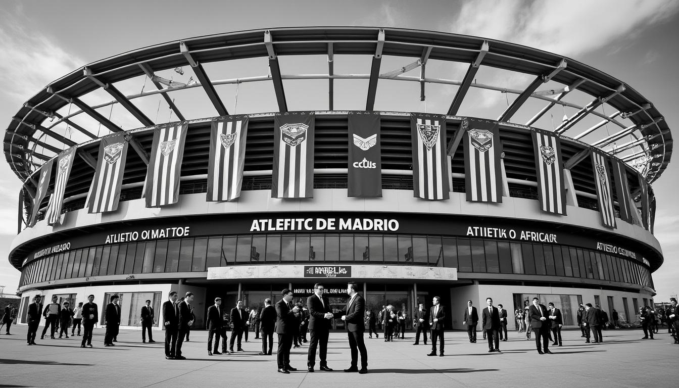 el atlético de madrid se transforma con la adquisición por parte de apollo, una firma estadounidense, marcando una nueva era para el club rojiblanco.