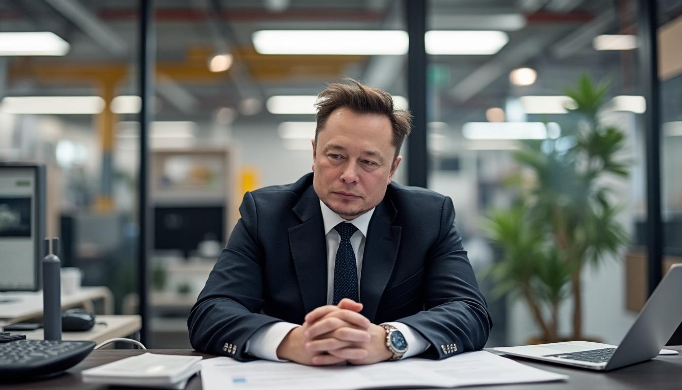 elon musk reconoce su error al suponer que todos los fabricantes de autos adoptarían la tecnología avanzada de tesla, revelando desafíos en la industria automotriz.