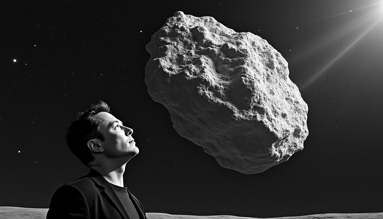 elon musk comenta sobre el cometa 3l/atlas, destacando que si estuviera compuesto completamente de níquel, sería una nave espacial increíblemente pesada y fascinante.