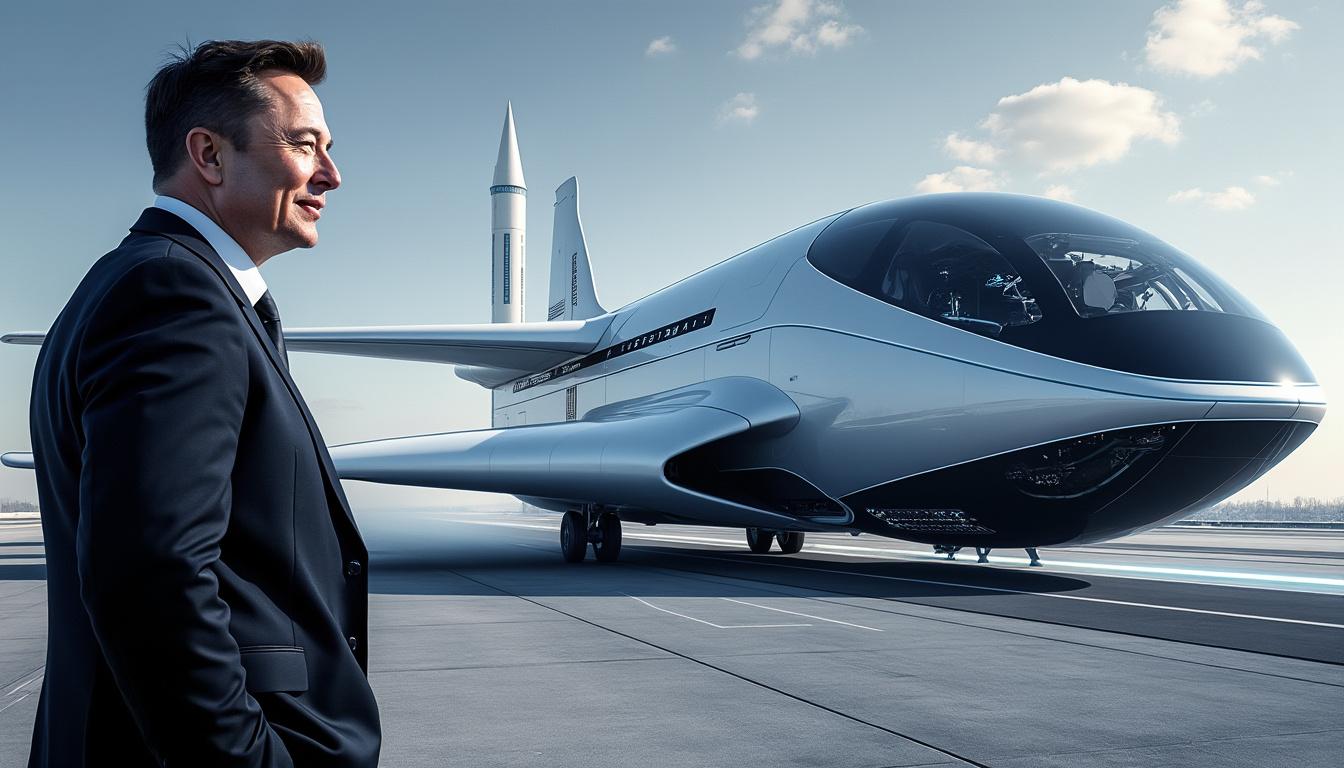 descubre cómo elon musk está transformando el transporte con una innovadora idea que podría reemplazar los aviones y cambiar el futuro para siempre.