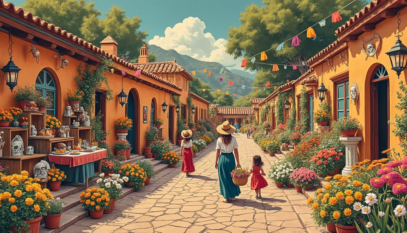 descubre cómo un encantador pueblo mexicano celebra el día de muertos con emotivas ceremonias de desentierro, honrando a sus seres queridos y manteniendo vivas las tradiciones ancestrales.