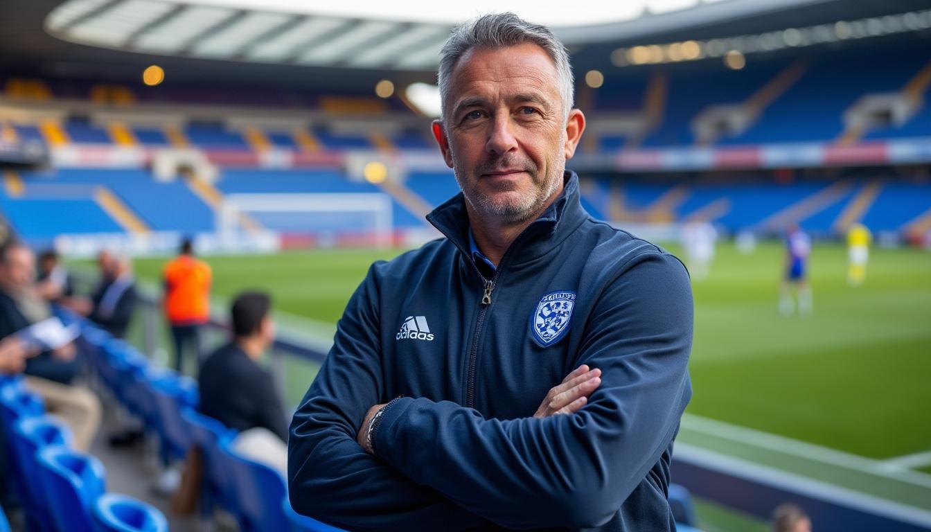 el exgobernador de jalisco comienza su carrera en el fútbol español como asistente técnico en el real valladolid, aportando su experiencia y liderazgo al equipo.