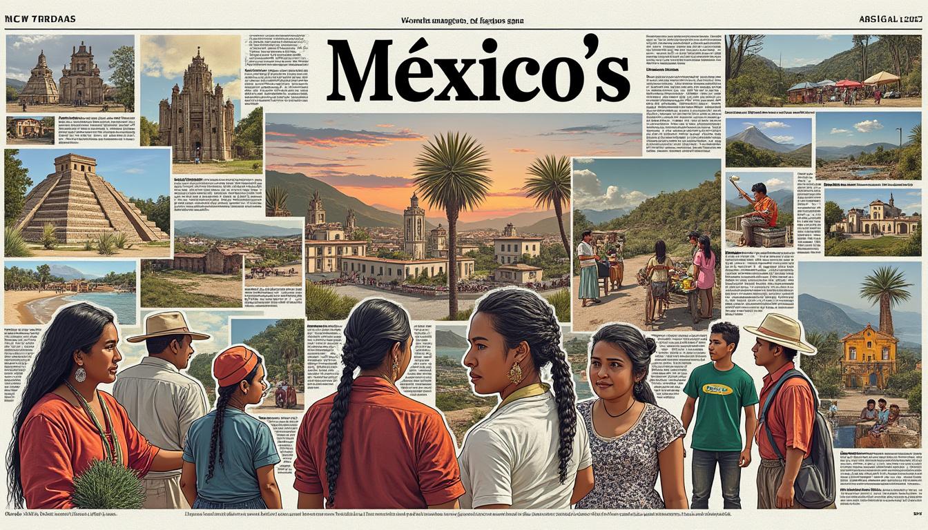 descubre la riqueza cultural y geográfica de méxico a través de sus diversas regiones y tradiciones en 'explorando la diversidad: los múltiples méxicos que componen méxico'.