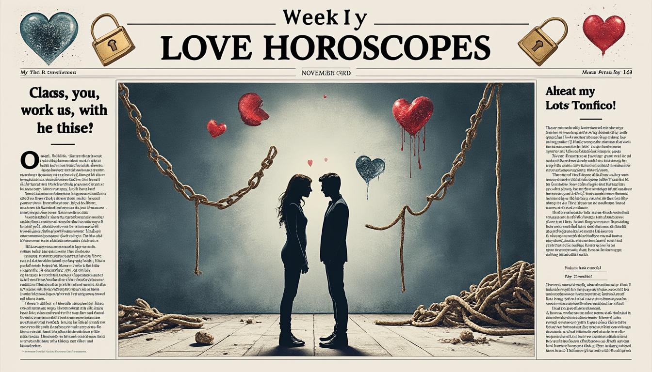 descubre qué te deparan los astros en el amor del 3 al 9 de noviembre. consulta los horóscopos semanales y prepárate para superar desafíos y fortalecer tus relaciones sentimentales.