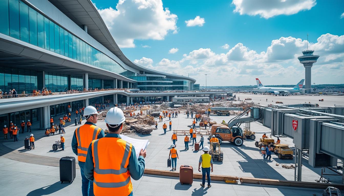 descubre la significativa inversión destinada a la modernización del aeropuerto internacional de la ciudad de méxico, mejorando infraestructura y servicios para los viajeros.