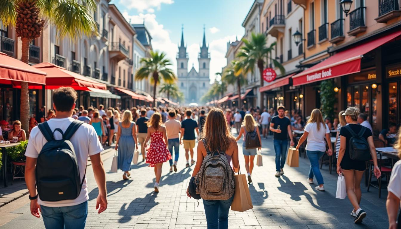 descubre cómo el gasto de turistas internacionales aumentó significativamente durante el fin de semana festivo, impulsando la economía local y el sector turístico.