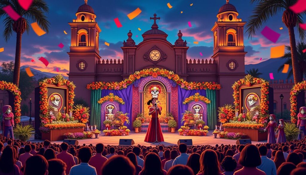karol g deslumbró san miguel de allende durante el día de muertos con un inolvidable concierto lleno de energía, música y tradición que unió a fans de todas partes.