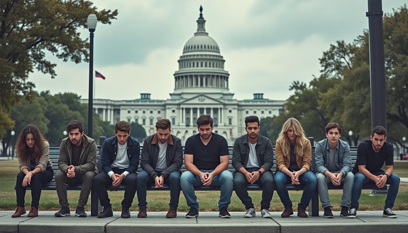 explora las razones detrás de la desconexión de los jóvenes con la política y las decisiones importantes, y descubre por qué sienten que no están representados en estos ámbitos clave.