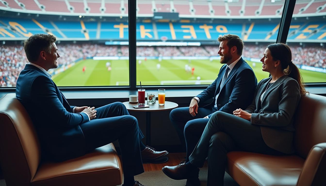 laporta revela que la atmósfera en el palco del bernabéu es agradable y divertida, proporcionando un ambiente llevadero durante los partidos.