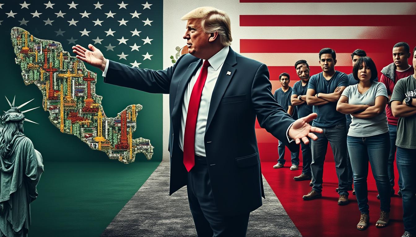descubre las verdaderas intenciones de trump hacia méxico: analiza sus políticas, discursos y el posible impacto en las relaciones bilaterales. todo lo que debes saber en este artículo.