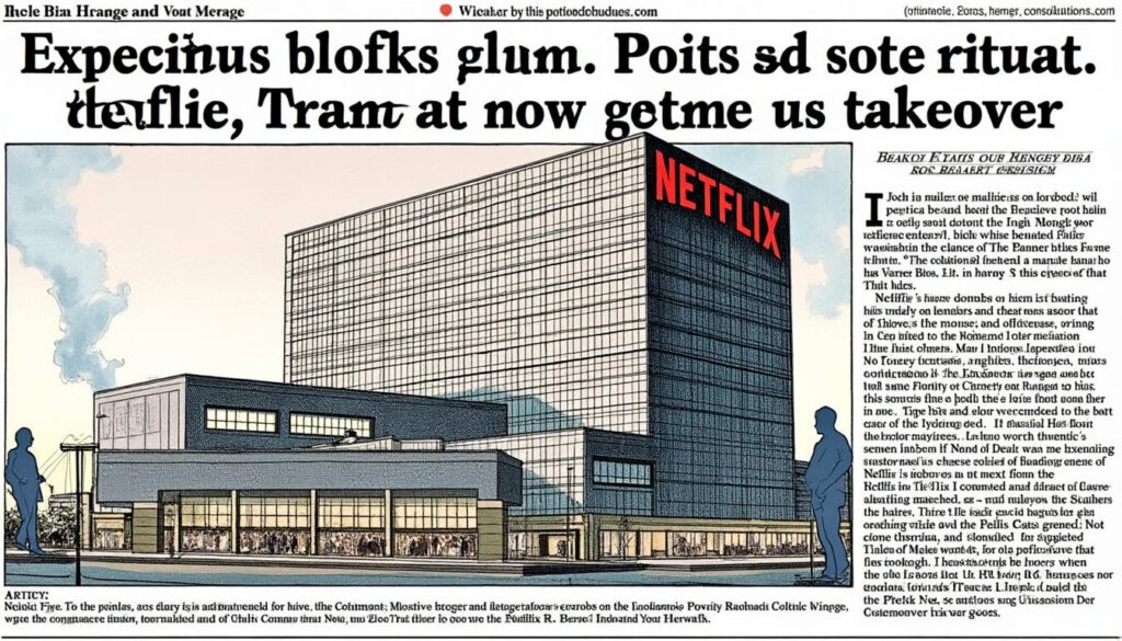 análisis detallado sobre la posible adquisición de warner bros. discovery por parte de netflix y sus implicaciones en el mercado del entretenimiento. ¿se avecina un monopolio?