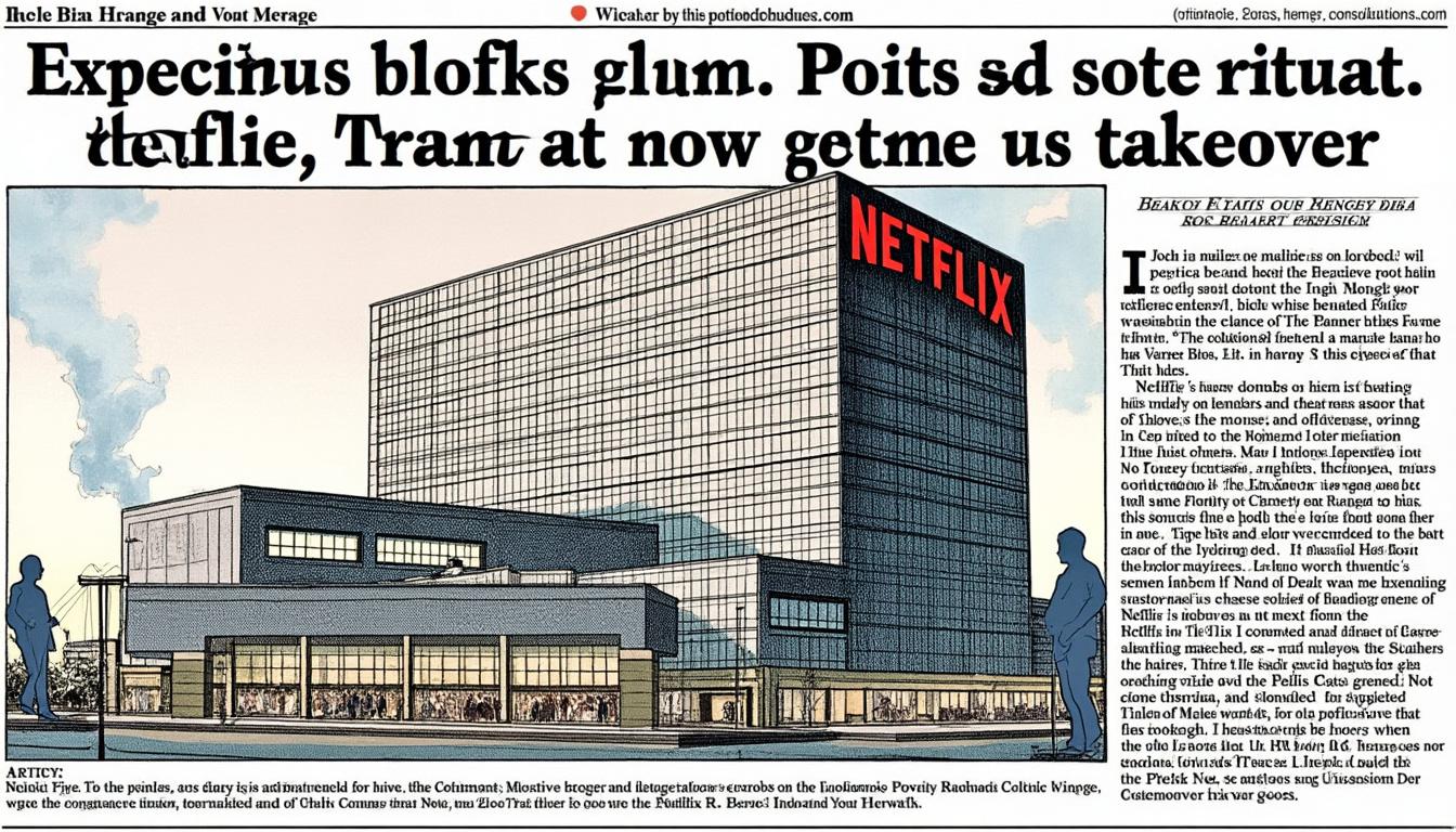 análisis detallado sobre la posible adquisición de warner bros. discovery por parte de netflix y sus implicaciones en el mercado del entretenimiento. ¿se avecina un monopolio?