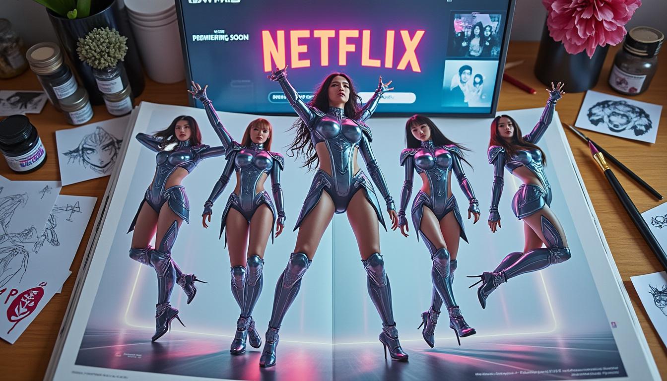 netflix ofrece gratis el libro de arte de las guerreras k-pop, incluyendo una sorpresa inesperada que encantará a los fans. ¡descubre todos los detalles aquí!
