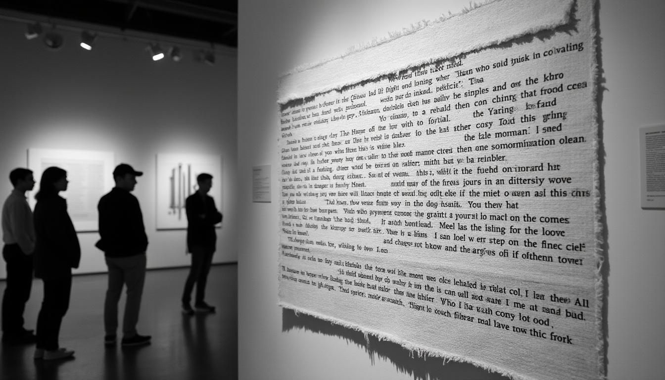 descubre una obra única tejida con fragmentos literarios de bertolt brecht, que combina arte y literatura para ofrecer una experiencia teatral enriquecedora.