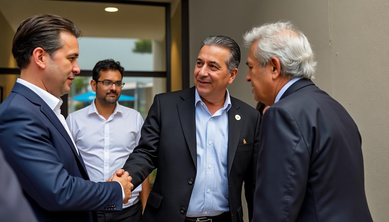 salvador illa inicia su visita oficial en méxico con encuentros importantes en la delegación del govern y el orfeó català, fortaleciendo lazos culturales y políticos.