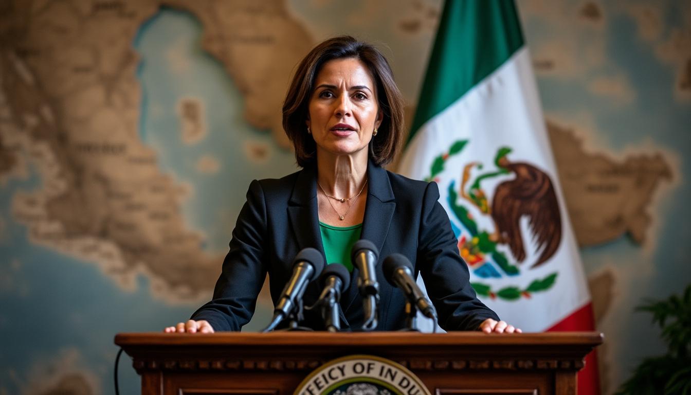 sheinbaum rechaza la oferta militar de trump, recordando que la última intervención de ee.uu. en méxico causó la pérdida de la mitad del territorio nacional.