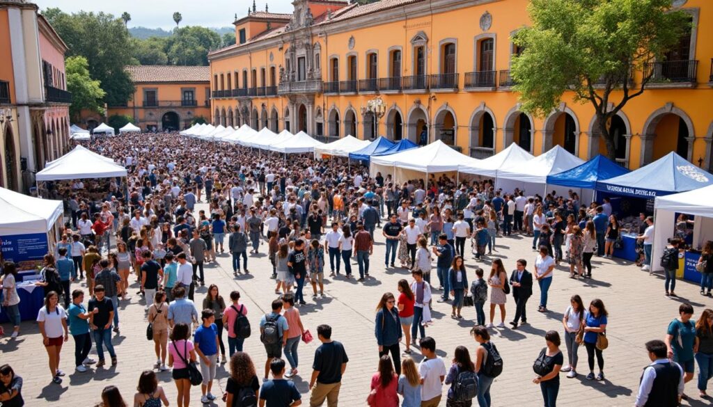 la feria universitaria en san miguel de allende reúne a más de 40 universidades para ayudarte a descubrir opciones académicas y planear tu futuro con inspiración y oportunidades únicas.