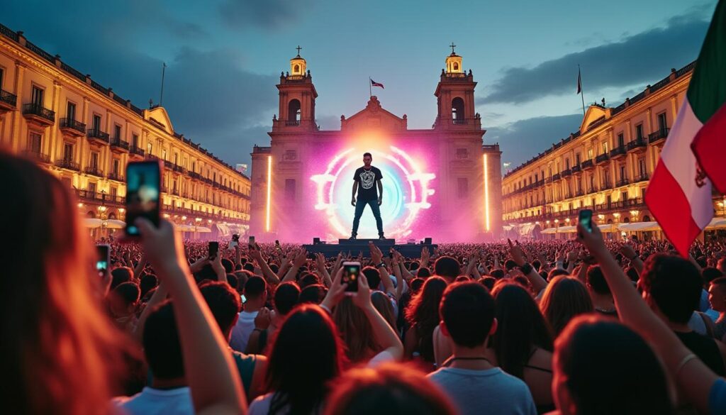 bad bunny regresa a la cdmx para brindar un concierto gratuito en el zócalo, una oportunidad única para disfrutar de su música en vivo.