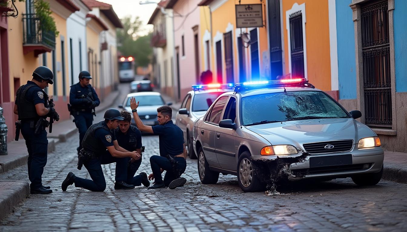 capturan a peligrosos ladrones de autos en san miguel de allende tras un intenso tiroteo, garantizando la seguridad en la comunidad.