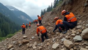 un deslizamiento de tierra cerca del balneario de panticosa ha dejado a varias personas atrapadas. sigue las últimas noticias y avances en las labores de rescate.