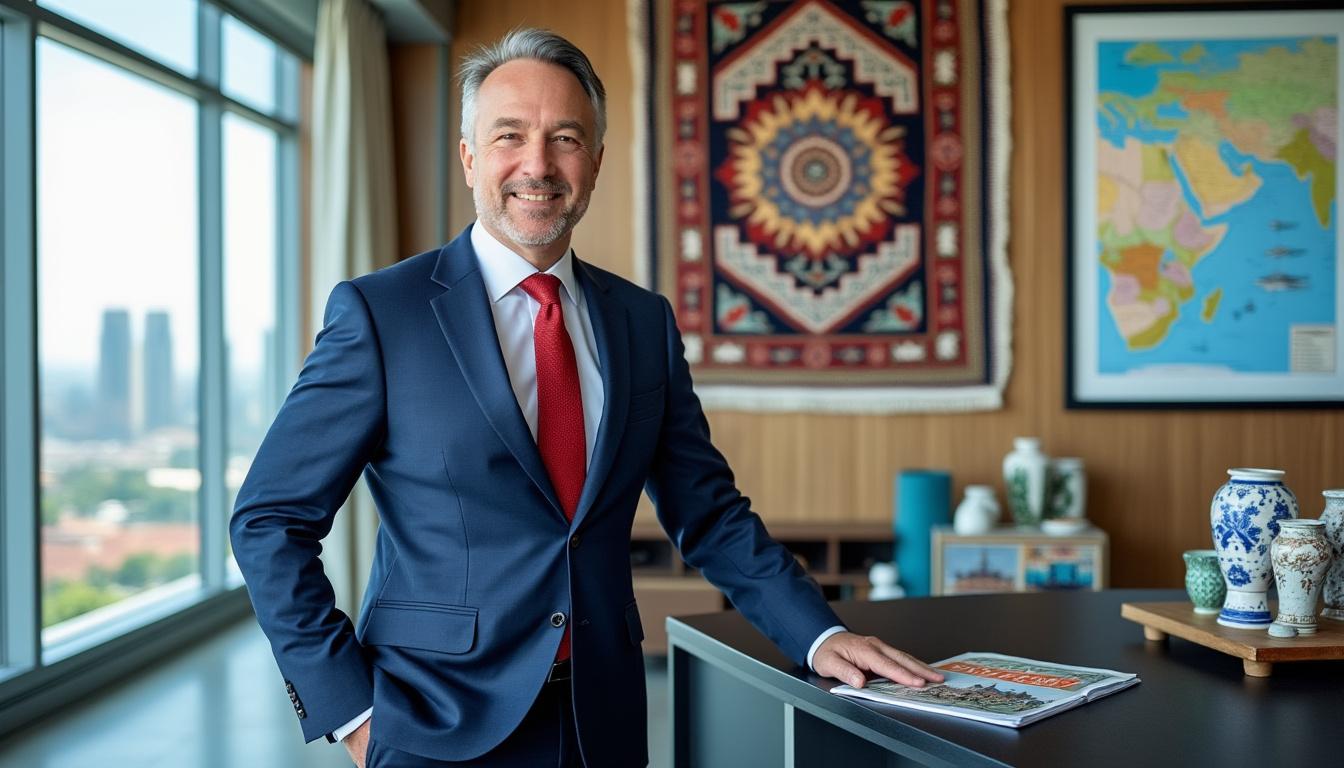 el ceo de la oficina de turismo de azerbaiyán resalta las maravillas del cáucaso meridional, promoviendo esta región como un destino turístico imprescindible para los viajeros que buscan cultura, naturaleza y aventura.