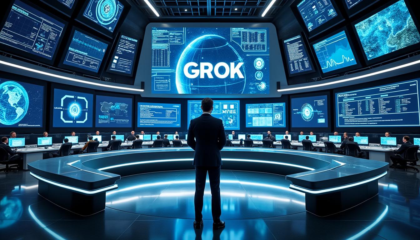 elon musk integra su inteligencia artificial grok en el pentágono para transformar las operaciones militares y potenciar la tecnología bélica del futuro.