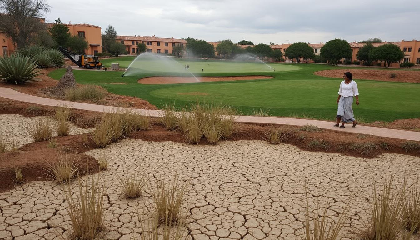 experto advierte que la construcción de un nuevo campo de golf en san miguel de allende intensificará la sobreexplotación del acuífero, poniendo en riesgo los recursos hídricos locales.