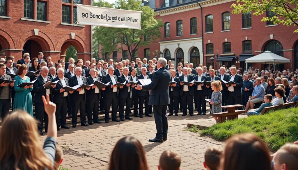 la federación de coros lanza 90 conciertos por la paz en toda la región foral, promoviendo la unión y la armonía a través de la música coral.