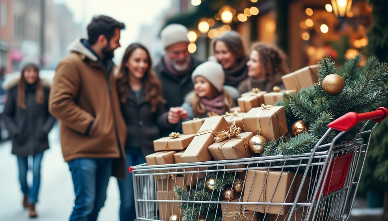 llena tu carrito navideño con los mejores productos y descubre quién será tu acompañante ideal para despedir el año con alegría y estilo.