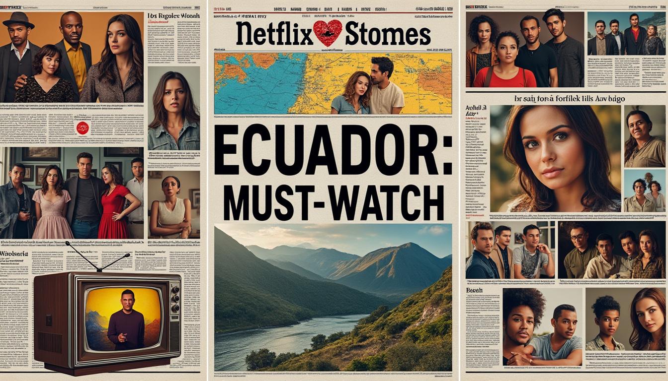descubre las series imprescindibles en netflix ecuador que no te puedes perder hoy. ¡encuentra tu próxima maratón de entretenimiento!