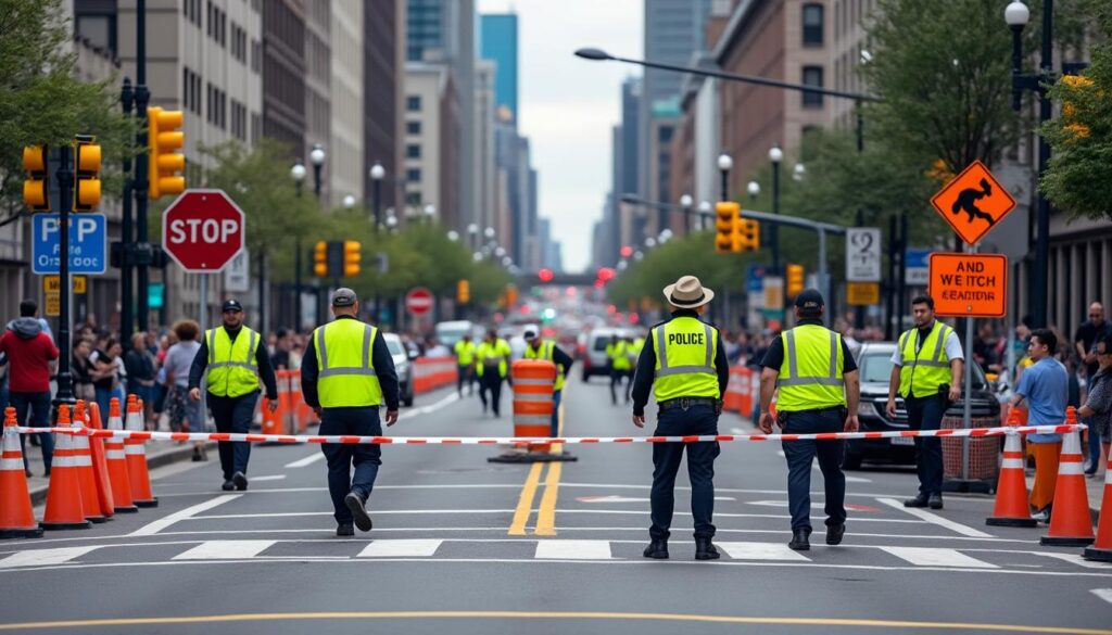 descubre los preparativos en marcha para los cierres viales debido a la maratón y cómo afectarán el tráfico en la ciudad.