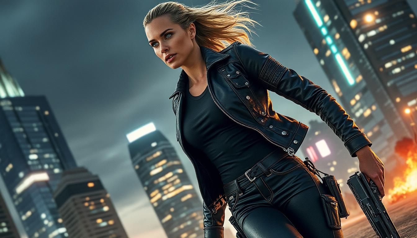 descubre las primeras imágenes de 'apex', la nueva película de charlize theron en netflix, escrita por el guionista de 'la purga'. acción y suspense garantizados en esta emocionante producción.