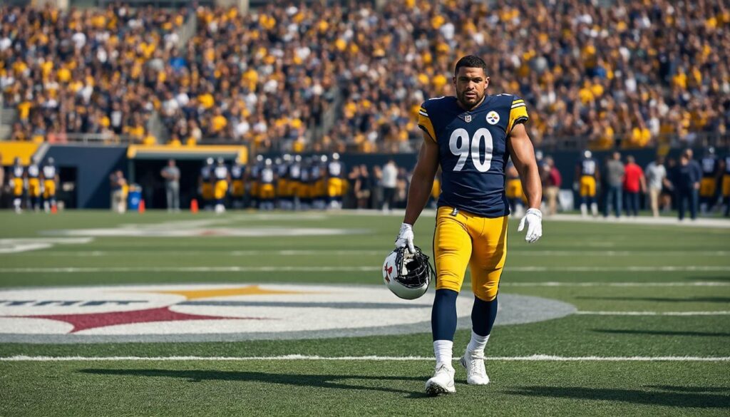 t.j. watt regresa al campo con los steelers tras recuperarse de una lesión pulmonar, listo para contribuir al equipo y demostrar su fuerza renovada.