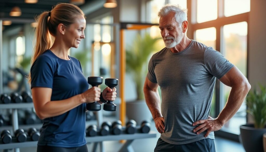descubre los mejores ejercicios recomendados por un entrenador certificado para fortalecer tus huesos y prevenir la osteoporosis en la vejez. mantente activo y saludable.
