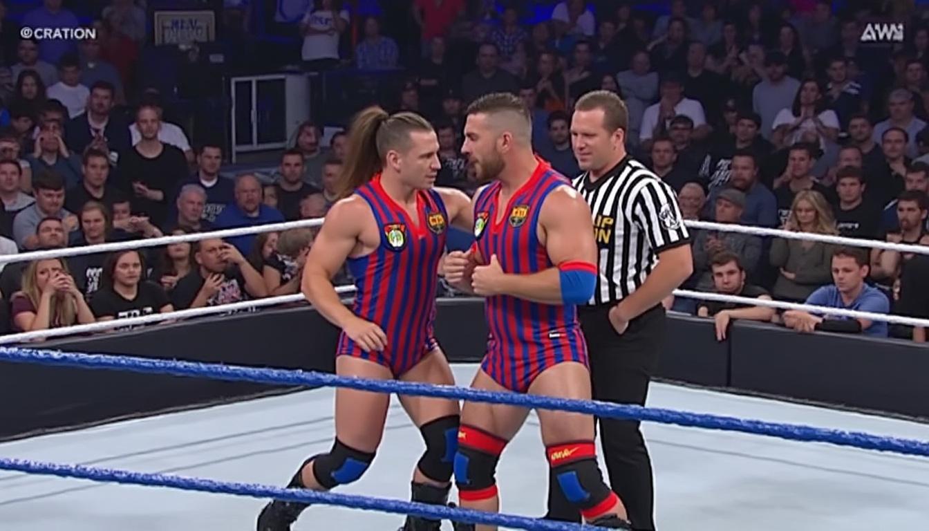 en wwe 'smackdown', la batalla por los campeonatos en parejas no alcanzó las expectativas generando sorpresa entre los fanáticos del wrestling.