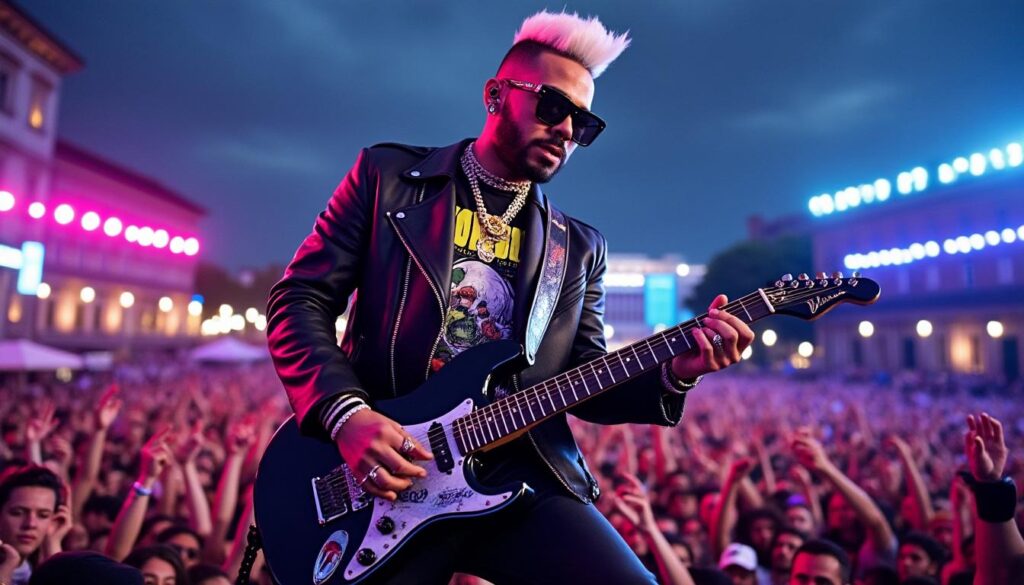 ¡triunfo en la sexta fecha! bad bunny y julieta venegas brillan juntos en un concierto inolvidable en ciudad de méxico, fascinando a sus fans con una actuación espectacular.