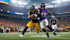 descubre cómo y dónde ver en vivo el emocionante duelo de playoffs entre baltimore ravens y pittsburgh steelers hoy. guía completa con horarios y detalles para no perderte nada.