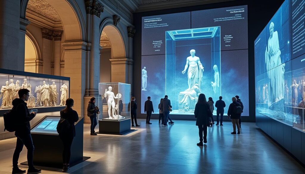 descubre cómo la inteligencia artificial y los hologramas están transformando la experiencia en los museos europeos, ofreciendo visitas más interactivas y envolventes.