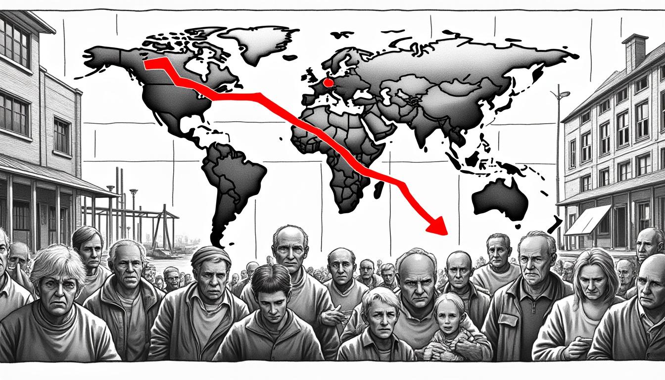 explora las causas fundamentales de la crisis demográfica y cómo la disminución global de la población afecta a las sociedades en todo el mundo.