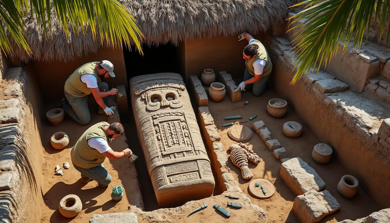 explora la tumba 10, el descubrimiento arqueológico más importante de méxico en los últimos diez años, que revela secretos fascinantes de la historia antigua.