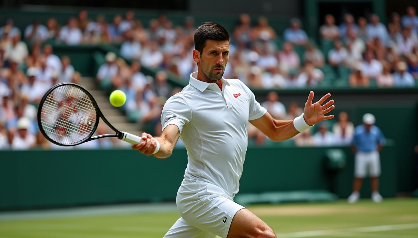 djokovic avanza imparable, conquistando récord tras récord y consolidándose como una leyenda del tenis mundial.