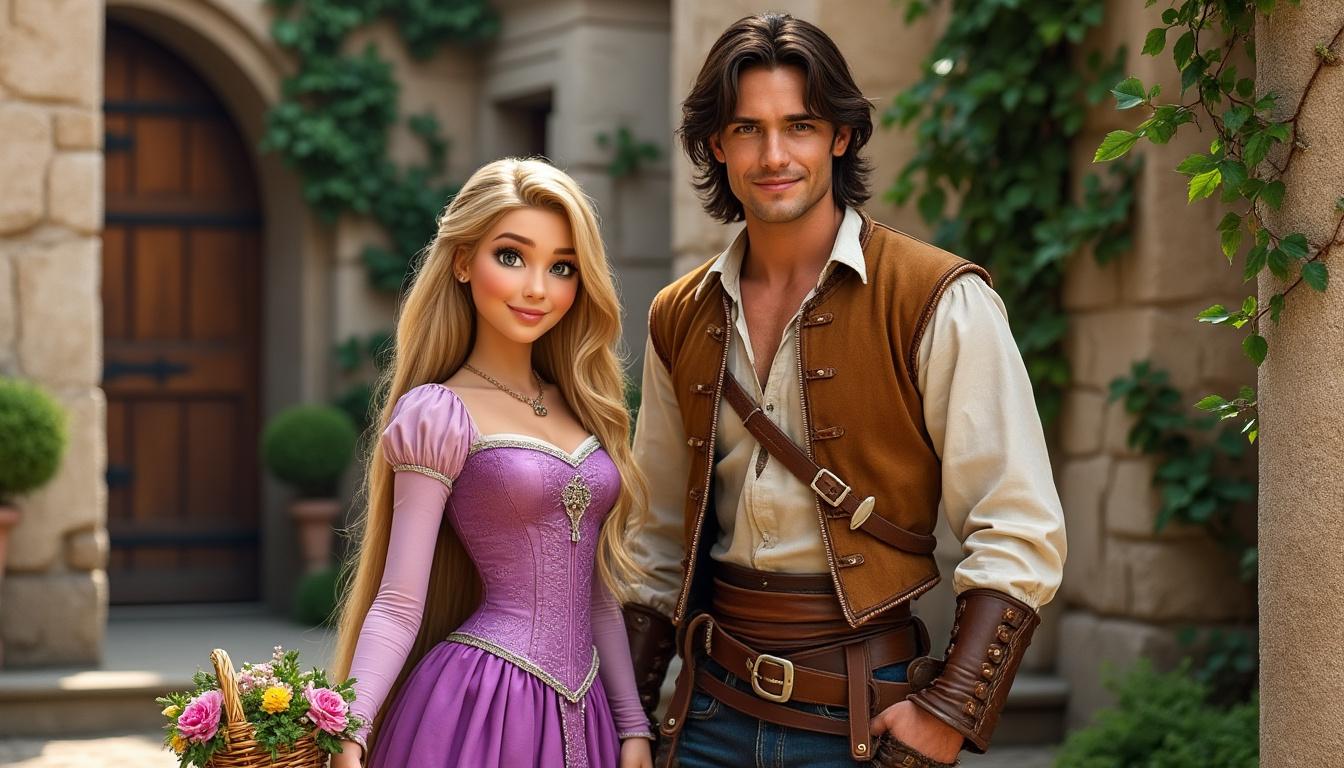 descubre quiénes son los actores que interpretarán a rapunzel y flynn rider en la nueva película live action de enredados.