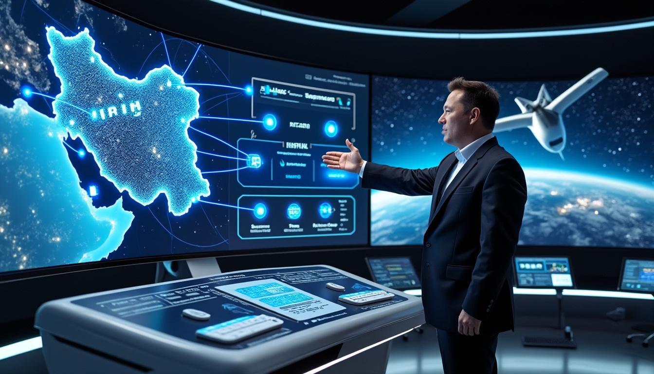 elon musk conecta irán al mundo ofreciendo internet gratuito mediante satélites starlink, revolucionando la comunicación global y el acceso digital.