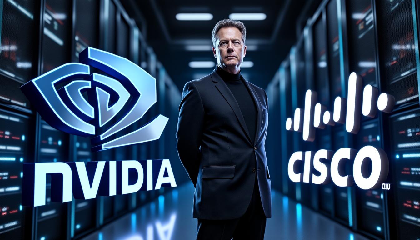 elon musk solicitaba 15.000 millones para xai, pero nvidia y cisco superan esa cifra aportando 20.000 millones tras lanzar colossus, un gigante con un millón de gpus, revolucionando la inteligencia artificial.
