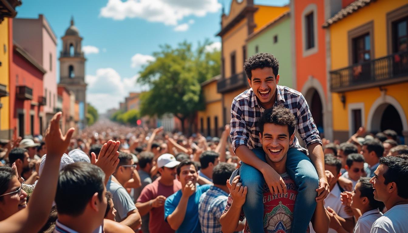 en san miguel de allende, hermoso jr y juan pablo sánchez fueron aclamados y llevados en hombros como verdaderos héroes, celebrando su gran logro y entrega.