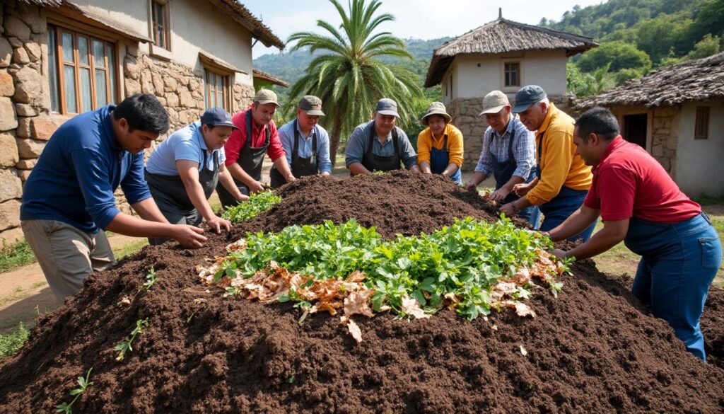etxauri promueve la sostenibilidad mediante la implementación de proyectos de compostaje para mejorar el medio ambiente y fomentar prácticas ecológicas.