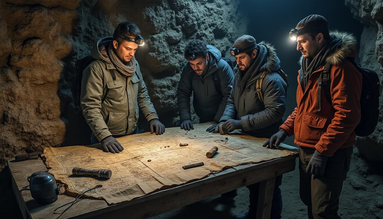 descubre cómo la exploración de mapas antiguos revela un enigma arqueológico oculto bajo la universidad de siberia. un viaje fascinante al pasado que une historia y misterio.