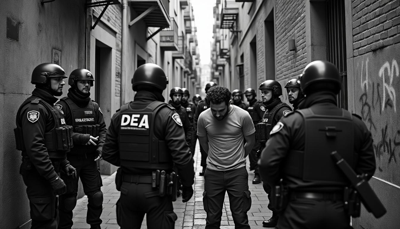 la dea investiga la red de tráfico de fentanilo entre méxico y china tras la detención de un narcotraficante en madrid, revelando vínculos clave en el comercio ilegal de drogas.